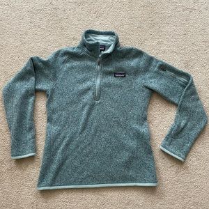 Patagonia Better Sweater 1/4 zip fleece Berlin Blue